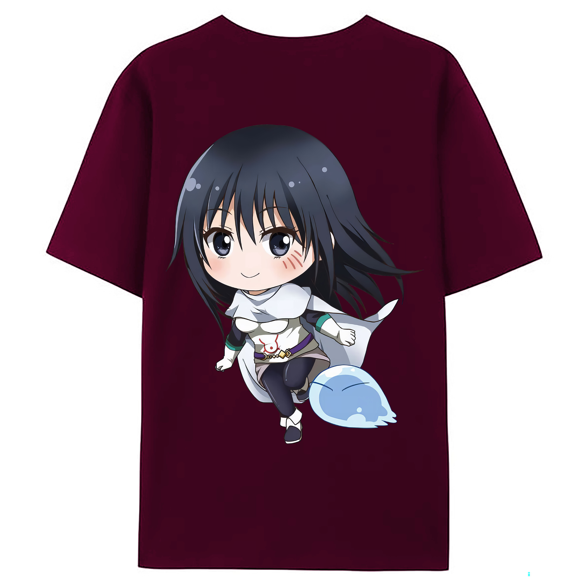 （画像用） 転スラ Regarding Reincarnated to Slime レディース半袖Tシャツ(バックプリント)